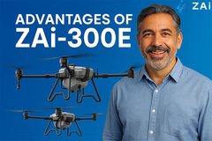 Vantaggi del Drone Agricolo ZAi-300E 30L
