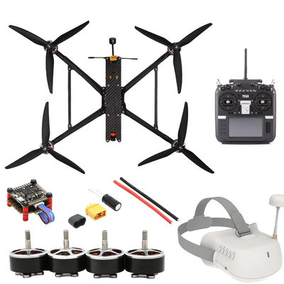 Drone da corsa FPV da 10 pollici con accessori per motori senza spazzole e droni FPV a controllo remoto TX16s