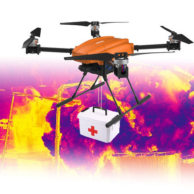 Drone UAV industriale con visione termica e notturna 2.7K 30FPS doppia telecamera Drone elicottero